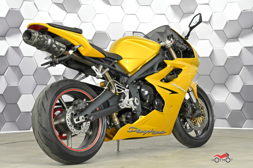 Мотоцикл TRIUMPH Daytona 675 2012, желтый фото 7