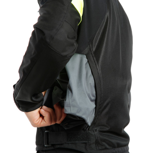 Куртка текстильная Dainese SAURIS 2 D-DRY Black/Black/Fluo-Yellow фото 8