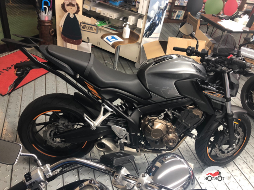 Мотоцикл HONDA CB 650F 2018, СЕРЫЙ фото 2
