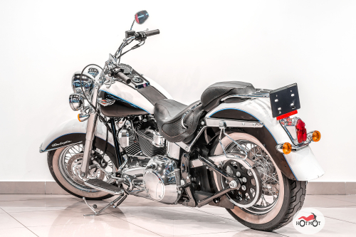 Мотоцикл Harley Davidson Softail Deluxe 2012, Белый фото 8