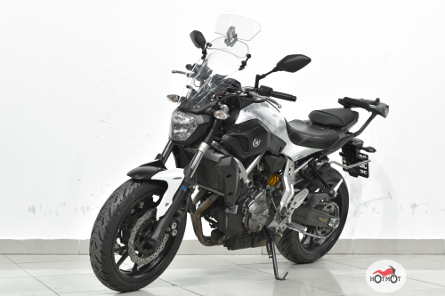 Мотоцикл YAMAHA MT-07 (FZ-07) 2014, Белый фото 2