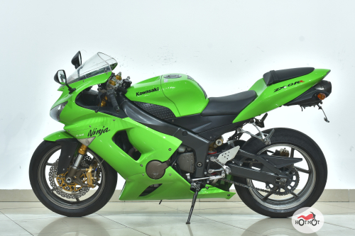 Мотоцикл KAWASAKI ZX-6 Ninja 2005, Зеленый фото 4