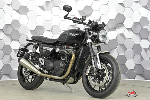 Мотоцикл TRIUMPH Speed Twin 2023, черный