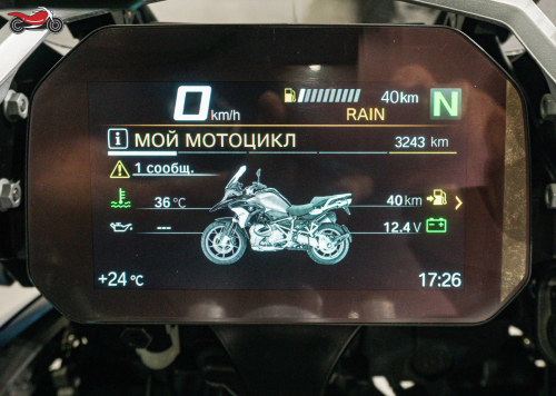 Мотоцикл BMW R 1250 GS 2019, ЧЕРНЫЙ фото 11