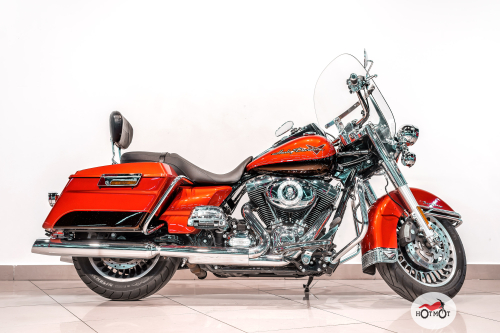 Мотоцикл Harley Davidson Road King 2013, Красный фото 3