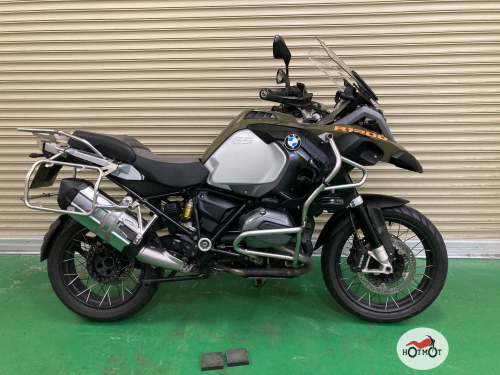 Мотоцикл BMW R 1200 GS Adventure 2015, Зеленый фото 2