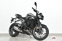 Мотоцикл TRIUMPH Street Triple 2023, СЕРЫЙ