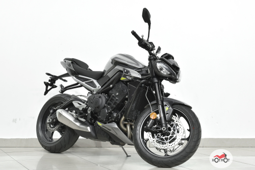 Мотоцикл TRIUMPH Street Triple R 2023, СЕРЫЙ