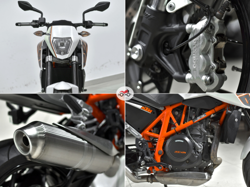 Мотоцикл KTM 690 Duke 2013, Белый фото 10