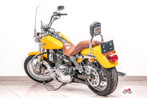 Мотоцикл Harley Davidson Dyna Super Glide 2008, Желтый фото 8