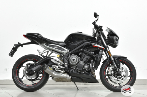 Мотоцикл TRIUMPH Street Triple 2017, черный фото 3