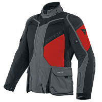Куртка текстильная Dainese D-EXPLORER 2 GORE-TEX Ebony/Black/Lava-Red