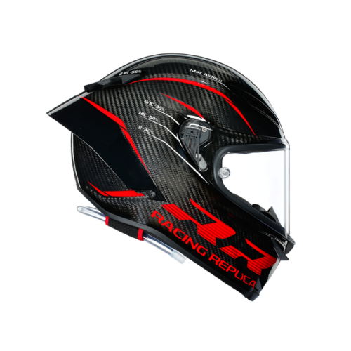 Шлем AGV PISTA GP RR MULTI Performance Carbon/Red фото 7