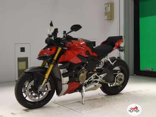 Мотоцикл DUCATI Streetfighter V4 2021, Красный фото 4