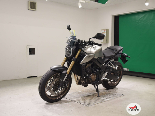 Мотоцикл HONDA CB 650R 2019, серый фото 4