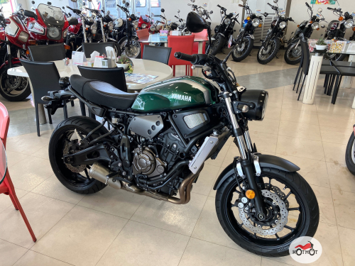 Мотоцикл YAMAHA XSR700 2016, Зеленый фото 2