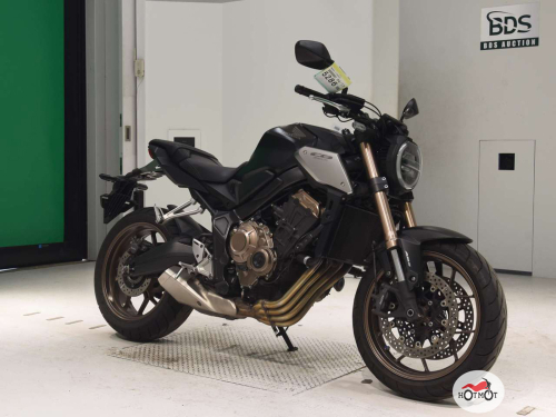 Мотоцикл HONDA CB 650R 2021, черный фото 3