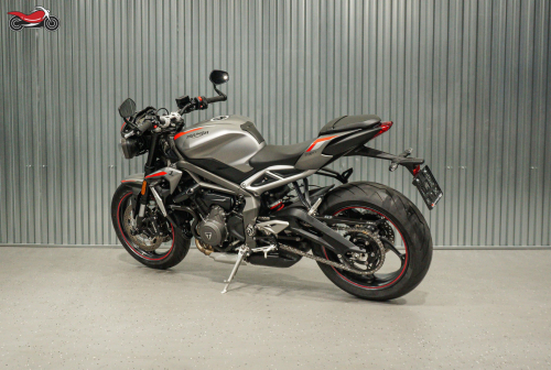 Мотоцикл Triumph Street Triple 2022, ЧЕРНЫЙ фото 6