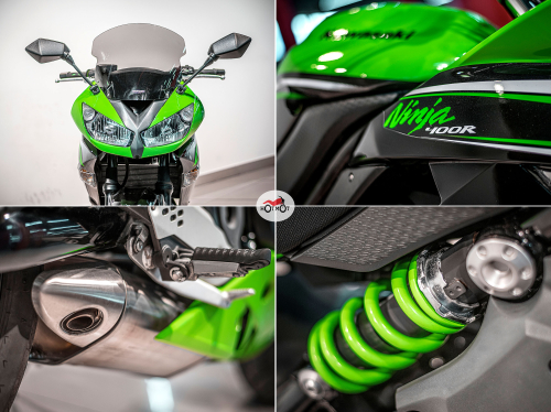 Мотоцикл KAWASAKI ER-4f (Ninja 400R) 2013, Зеленый фото 10