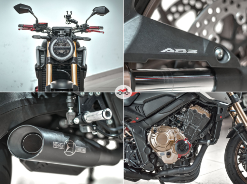 Мотоцикл HONDA CB 650R 2020, Черный фото 10