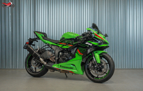 Мотоцикл Kawasaki ZX-6 Ninja 2024, ЗЕЛЕНЫЙ фото 5