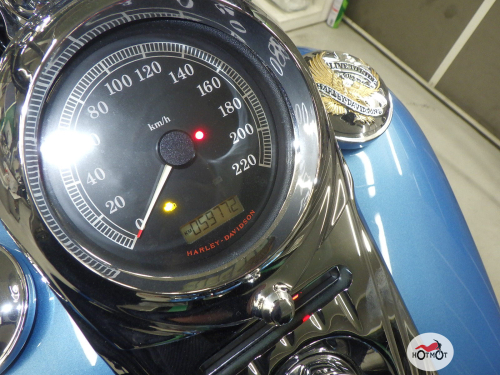 Мотоцикл HARLEY-DAVIDSON Softail Deluxe 2010, СИНИЙ фото 12