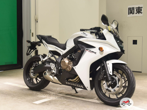 Мотоцикл HONDA CBR 650F 2017, Белый фото 3