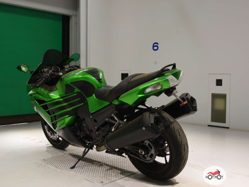Мотоцикл KAWASAKI ZZR 1400 2014, Зеленый фото 6
