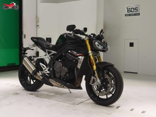 Мотоцикл Triumph Speed Triple 2022, ЧЕРНЫЙ фото 3