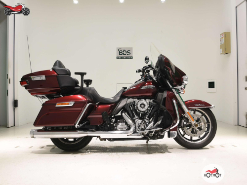Мотоцикл Harley-Davidson Electra Glide 2015, КРАСНЫЙ