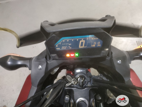 Мотоцикл HONDA NC 750X 2018, Красный фото 5