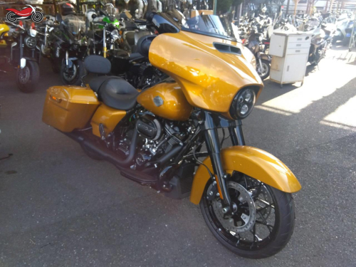 Мотоцикл Harley-Davidson Street Glide Special 2023, ЖЕЛТЫЙ фото 3