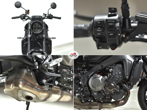 Мотоцикл YAMAHA XSR900 2023, Черный фото 10