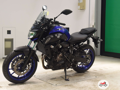 Мотоцикл YAMAHA MT-07 (FZ-07) 2018, СИНИЙ фото 3