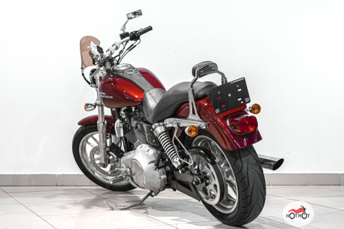 Мотоцикл HARLEY-DAVIDSON Dyna Super Glide 2005, Красный фото 8