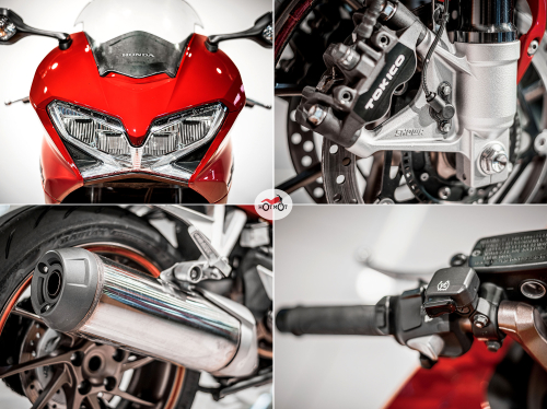 Мотоцикл HONDA VFR 800 2014, Красный фото 10