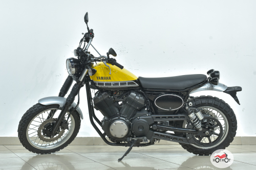 Мотоцикл YAMAHA SCR950 2018, желтый фото 4