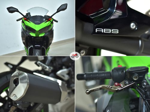 Мотоцикл KAWASAKI Ninja 400 2020, Зеленый фото 10