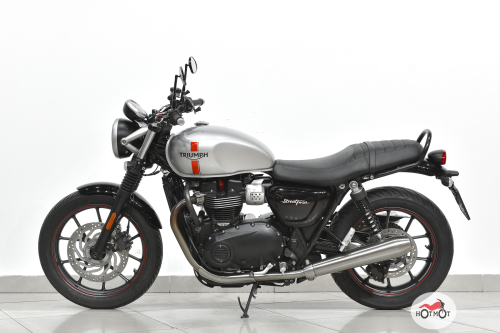 Мотоцикл TRIUMPH Street Twin 2017, серый фото 4