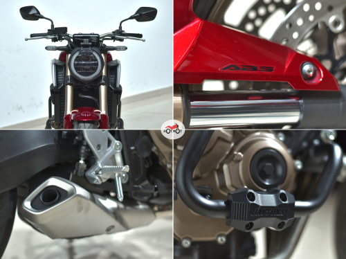 Мотоцикл HONDA CB 650R 2022, Красный фото 10