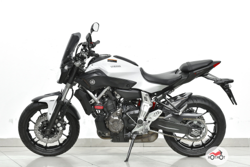 Мотоцикл YAMAHA MT-07 (FZ-07) 2014, Белый фото 4