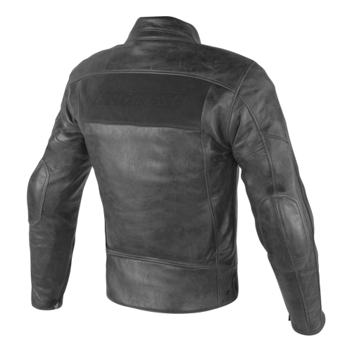 Куртка кожаная Dainese Stripes D1 Leather Jacket Nero фото 3