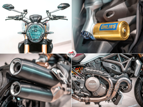 Мотоцикл DUCATI Monster 1200 2015, БЕЛЫЙ фото 10