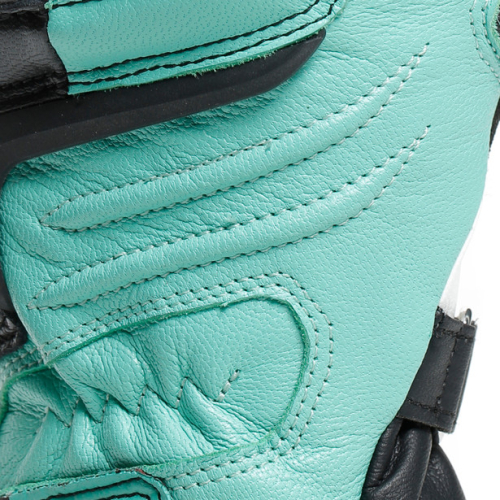 Перчатки кожаные женские Dainese CARBON 3 LADY Black/Aqua-Green/Anthracite фото 5