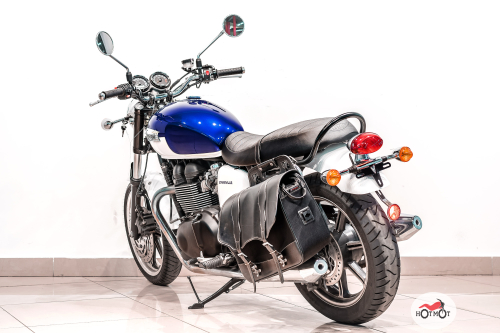 Мотоцикл TRIUMPH BONNEVILLE 900 2015, МНОГОЦВЕТНЫЙ (БЕЛЫЙ,СИНИЙ) фото 8