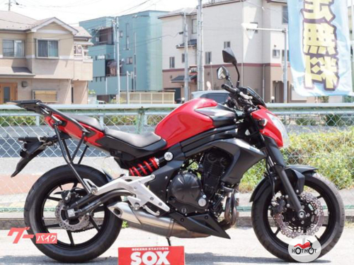 Мотоцикл KAWASAKI ER-6n 2013, Красный