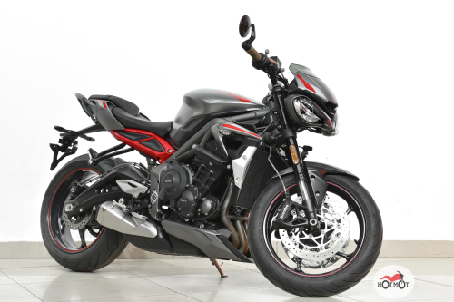 Мотоцикл TRIUMPH Street Triple 2020, СЕРЫЙ