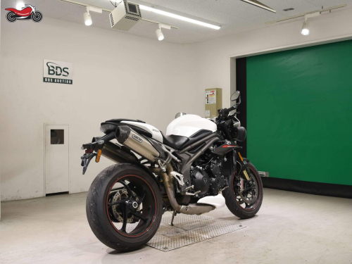 Мотоцикл Triumph Speed Triple 2019, БЕЛЫЙ фото 5