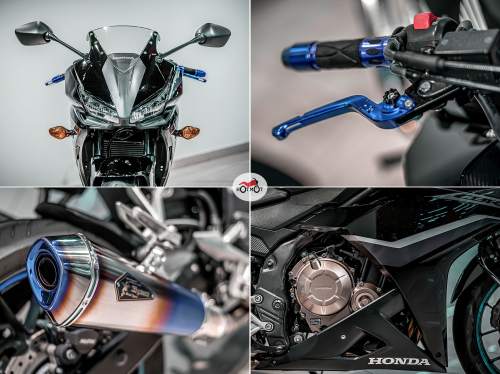 Мотоцикл HONDA CBR 400R 2019, Черный фото 10