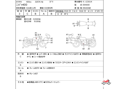 Мотоцикл KAWASAKI ER-4f (Ninja 400R) 2015, Зеленый фото 11